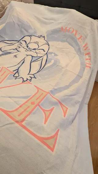 Conjunto nórdico, bajera y fundas almohada Stich