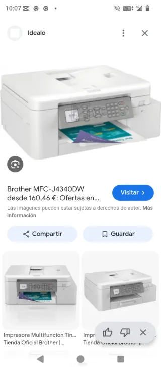Impresora Brother MFC-J4340DW