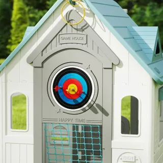 Casita Infantil 5 en 1 Exterior e Interior