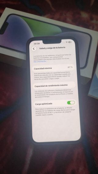 iPhone 14 Morado Impecable ••urge••