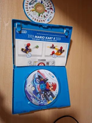 Mario kart 8 y New super mario bros +super luigi