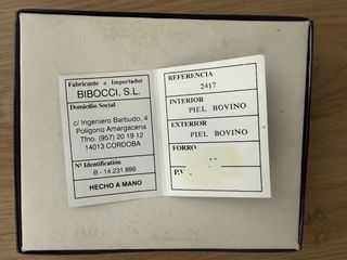 Cartera Monpiel Hombre Piel Marrón y Rojo