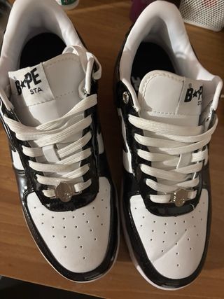 Zapatillas BAPE BAPESTA Black White
