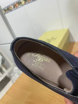 Zapatos niño azul talla 35