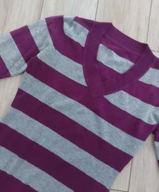 Pullover donna con scollo a V - Taglia M