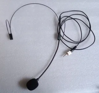 Micrófono Inalámbrico Diadema Auna Negro