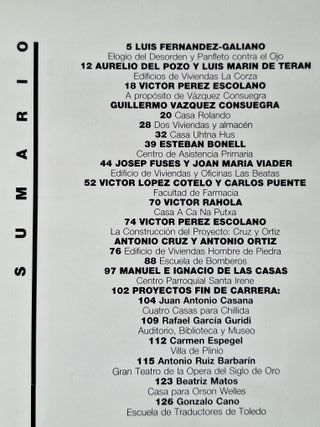 Revista “El Croquis” No 24, abril 1986.