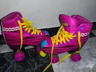 Patines 4 Ruedas Rosas