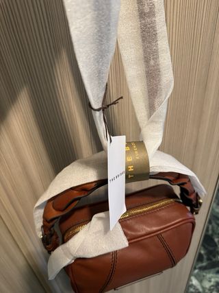 Borsa The Bridge tracolla Brigida pelle marrone