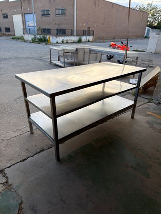 MESA TRABAJO INOX OPORTUNIDAD !!!!