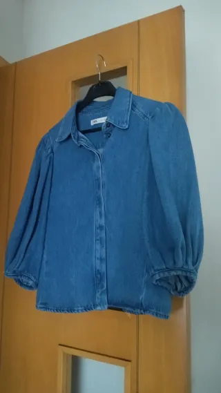 Camisa Zara Vaquera. Nueva