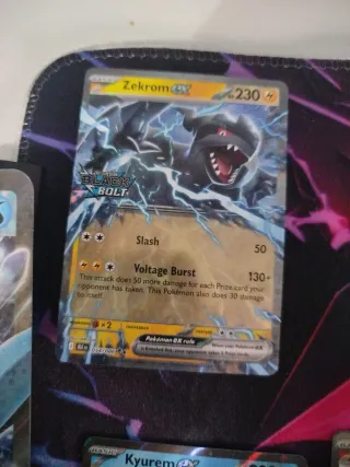 Cartas Pokémon Kyurem EX, Reshiram, Samurott
