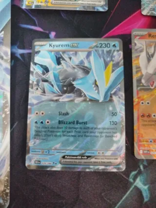 Cartas Pokémon Kyurem EX, Reshiram, Samurott