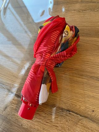 Paraguas Patrulla Canina Niño Rojo