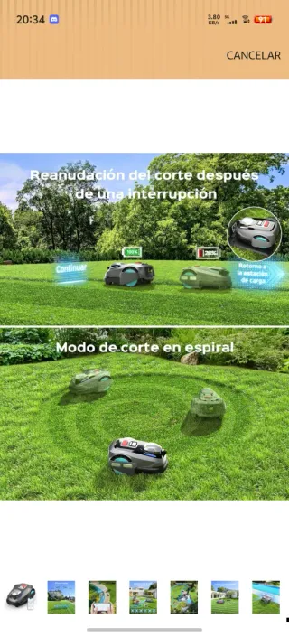 Robot cortacésped YARDCARE N1600 Pro