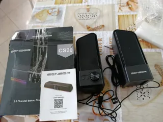 Altoparlanti PC Senzer CS20 LED RGB USB