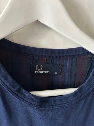 Maglietta Fred Perry Blu Taglia M