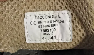 Scarpe antinfortunistiche Tacconi