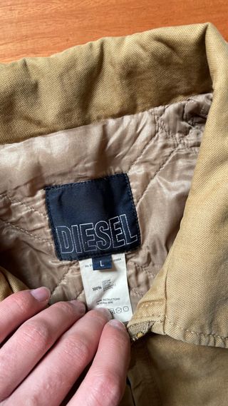 Chaqueta Diesel Vintage Beige Talla L