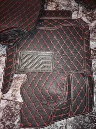 Alfombrillas Kia Sportage Negro Rojo