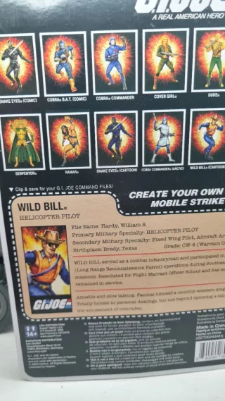 G.I. Joe Super7 Wild Bill Action Figure