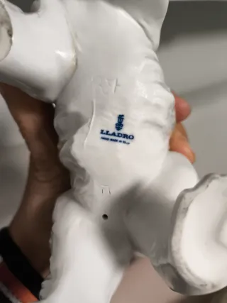 Figura Perro Lladro Porcelana