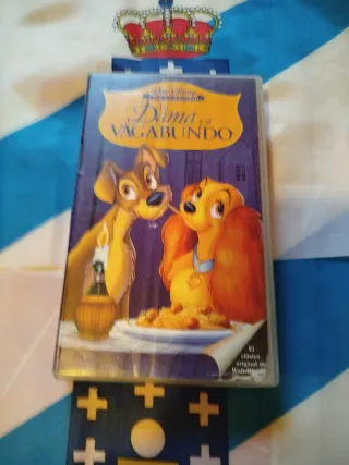 La Dama y el Vagabundo VHS Clásicos Disney