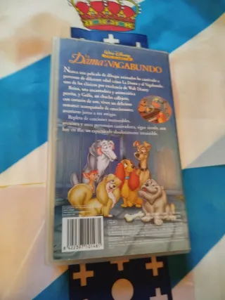 La Dama y el Vagabundo VHS Clásicos Disney