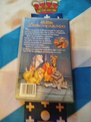 La Dama y el Vagabundo VHS Clásicos Disney