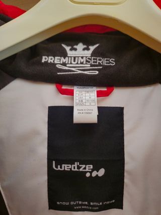 Giubbotto da sci Wedze rosso