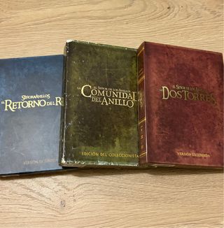 El Señor de los Anillos Trilogía Extended DVD