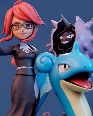 Diorama Lorelei – Elite Four (Pokémon)