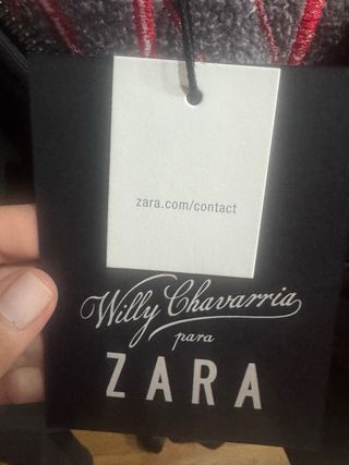 Sudadera Willy Chavarria by ZARA Negra Talla L