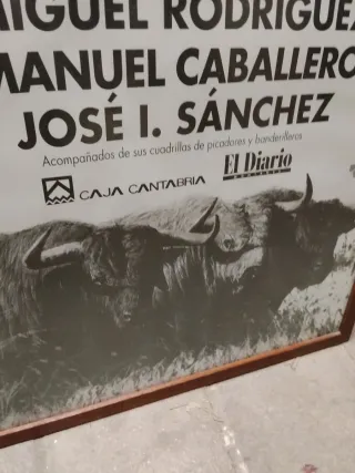 Cartel Plaza de Toros de Santander
