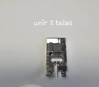 Prensatelas para unir 2 telas patchwork