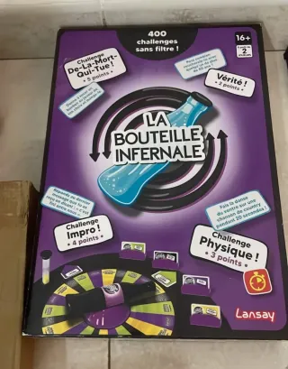 Juego de mesa La Botella Infernal (Francés)