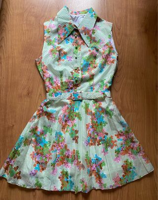 Vestido fresco Vintage