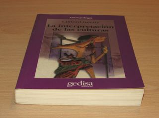 La interpretación de las culturas Clifford Geertz