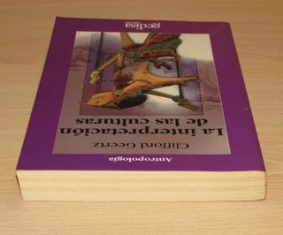 La interpretación de las culturas Clifford Geertz