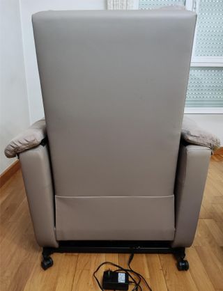 Sillón COSY UP 2 motores polipiel+microfibra