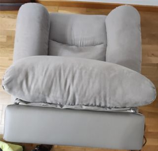 Sillón COSY UP 2 motores polipiel+microfibra