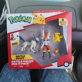 Pack Figuras Pokémon Battle Ready