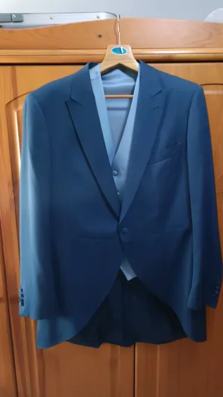 Traje chaqueta azul
