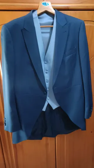 Traje chaqueta azul