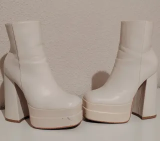 Botas de tacón con plataforma