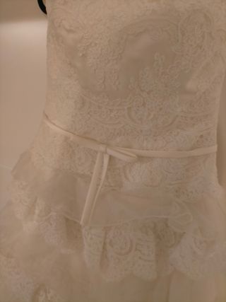 Vestido de Novia Blanco Encaje
