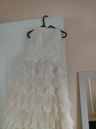 Vestido de Novia Blanco Encaje