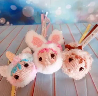 Portachiavi/Gadget Borsa Amigurumi