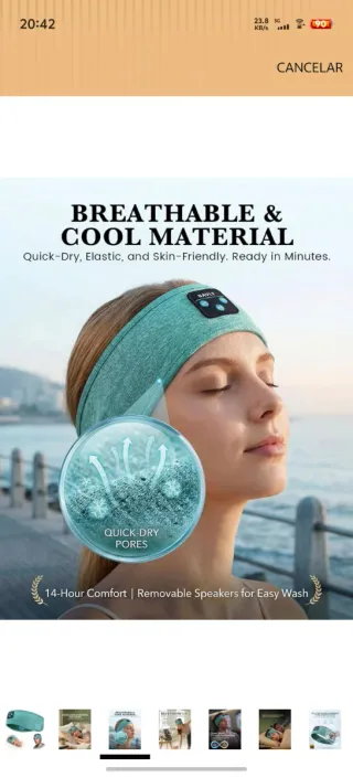 Navly Auriculares Bluetooth para Dormir