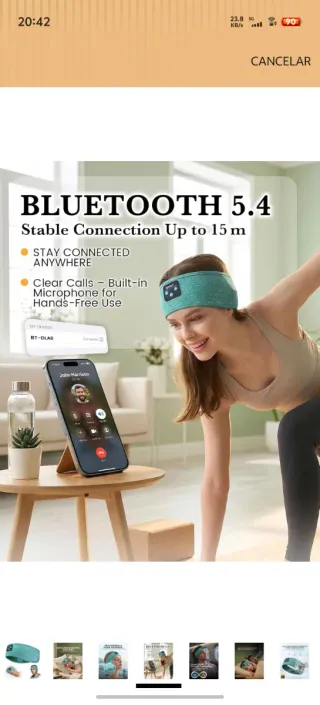 Navly Auriculares Bluetooth para Dormir